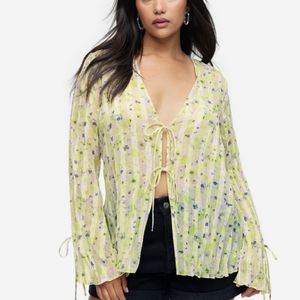 H&M Sheer Blouse